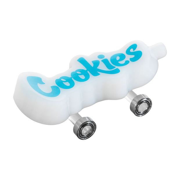 Cookies Toke Deck Hand Pipe | White