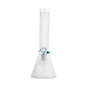Cookies V Beaker Bong | Frosted & Clear | Front View