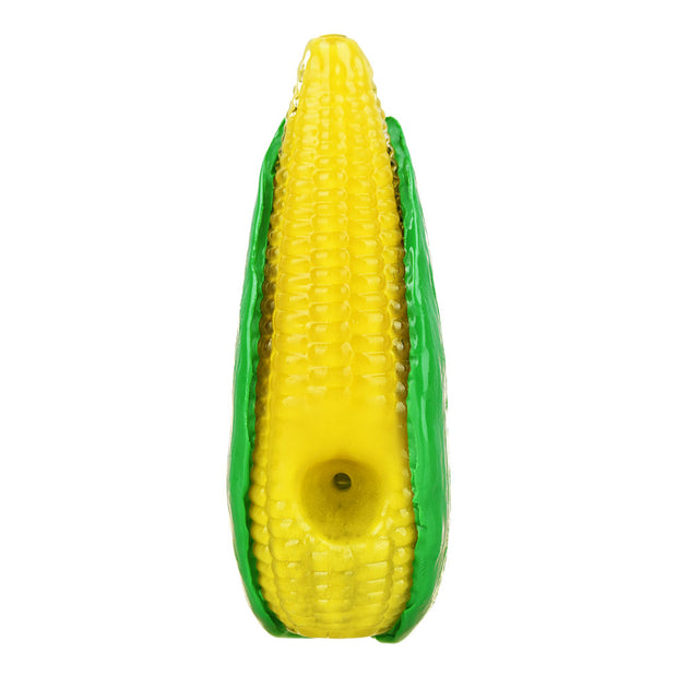 Corn Cob Hand Pipe | Top View