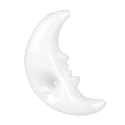 Crescent Moon Hand Pipe | Back View