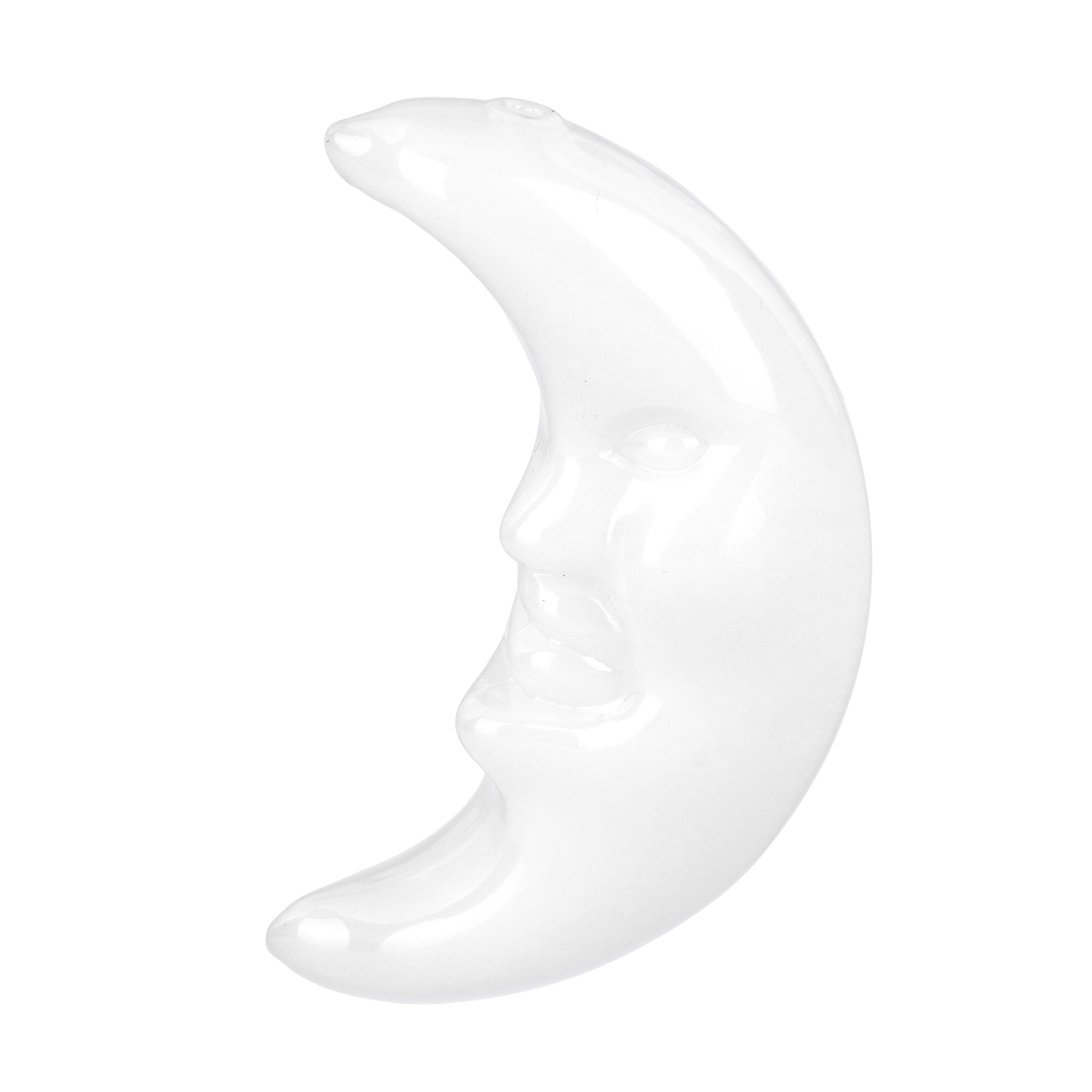 Crescent Moon Hand Pipe | Front View