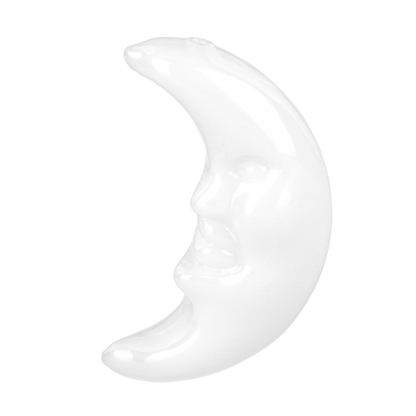 Crescent Moon Hand Pipe | Front View