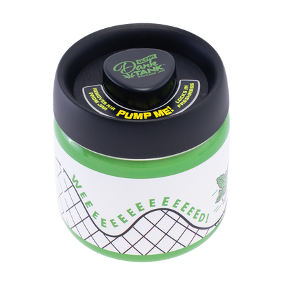 Dank Tank Vacuum Glass Jar | WEEEEED Roller Coaster | Front View