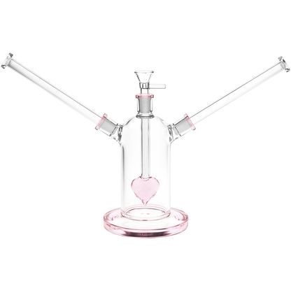 Date Night Dual Neck Bong | Front View