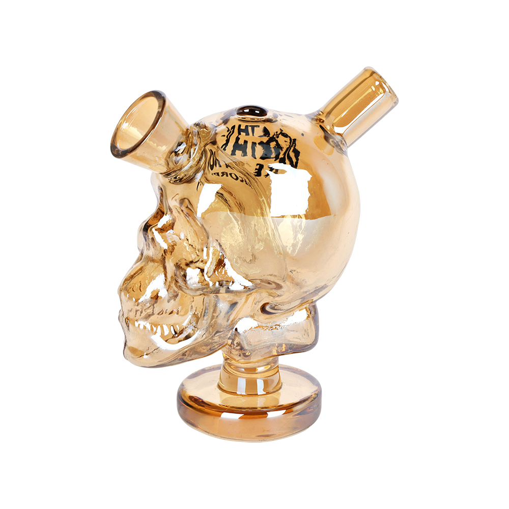 Death Row Records Skull Blunt Bubbler | Back View