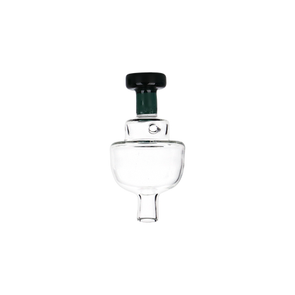 Directional Bullet Carb Cap | Transparent Teal