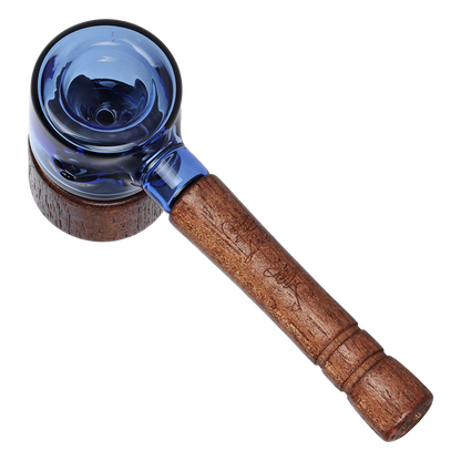 Dogg Lbs Everyday Wood Grain Hammer Hand Pipe | Top View