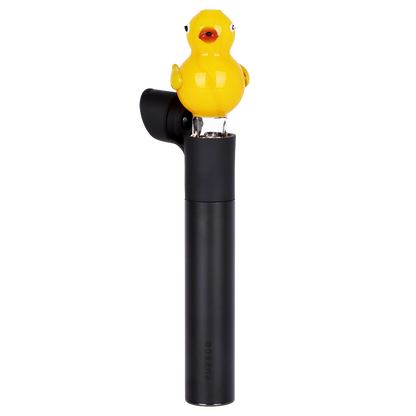 Ducky Mouthpiece Attachment for Puffco Pivot | View with Device
