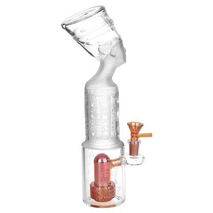 Egyptian Queen Frosted Bong | Back View