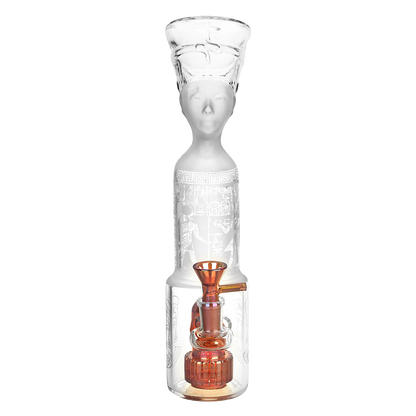 Egyptian Queen Frosted Bong | Front View