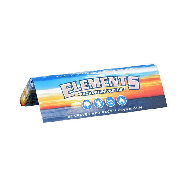 Elements Ultra Thin Rice Rolling Papers | 1 1/4 Size | Booklet