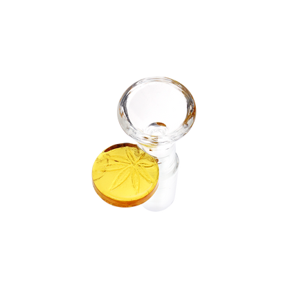 Embossed Leaf Herb Slide | Design Close View