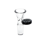 Embossed Leaf Herb Slide | Gray