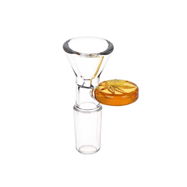 Embossed Leaf Herb Slide | Yellow