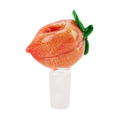 Empire Glassworks Peachy Herb Slide | Side View