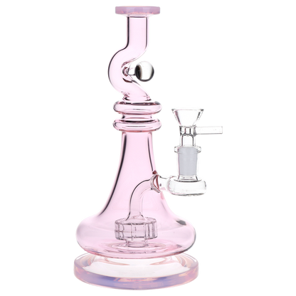 Enchanted Tower U-Neck Bong | Frontal Side View