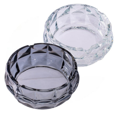 Exquisite Faceted Glass Ashtray | Group