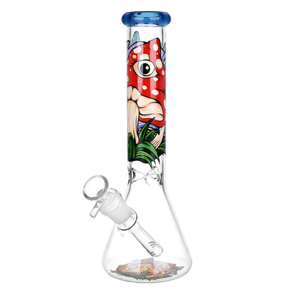 Eye Of The Shroom Beaker Bong | Blue