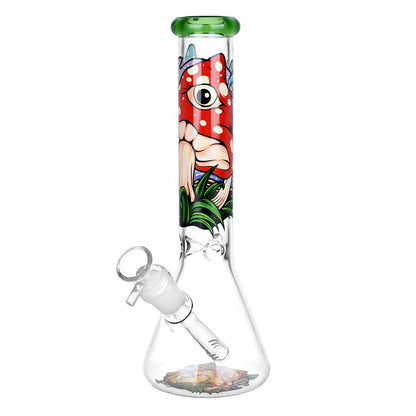 Eye Of The Shroom Beaker Bong | Green