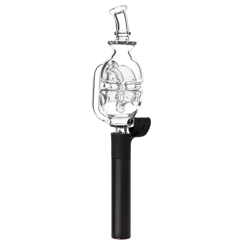 Fab Egg Bubbler Attachment for Puffco Pivot | View with Vaporizer