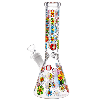 Flower Child Beaker Bong | Back View