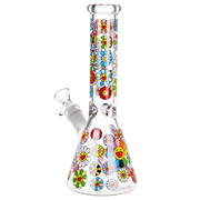 Flower Child Beaker Bong | Back View