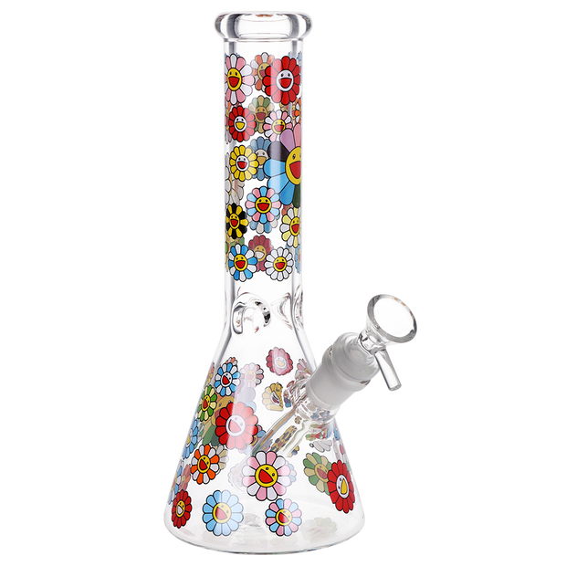 Flower Child Beaker Bong | Front View