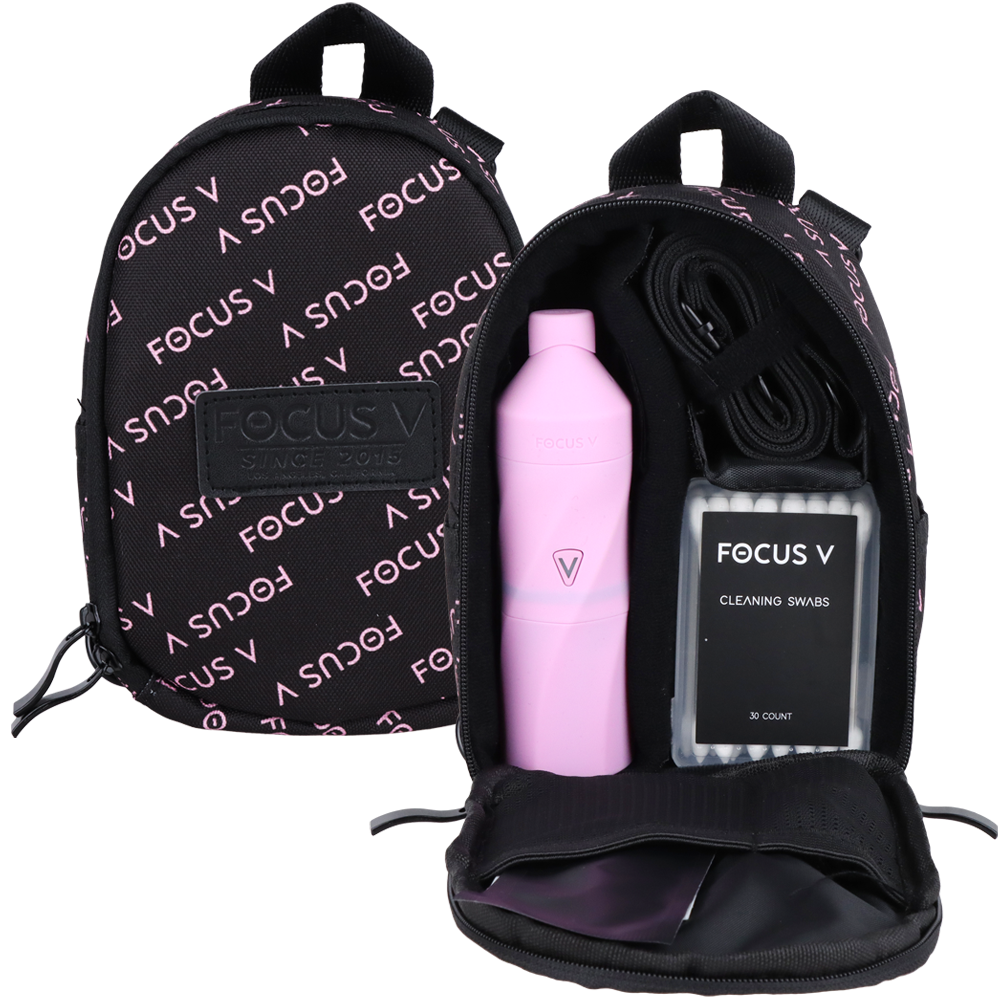 Focus V Aeris Vaporizer | Travel Backpack | Open Contents View