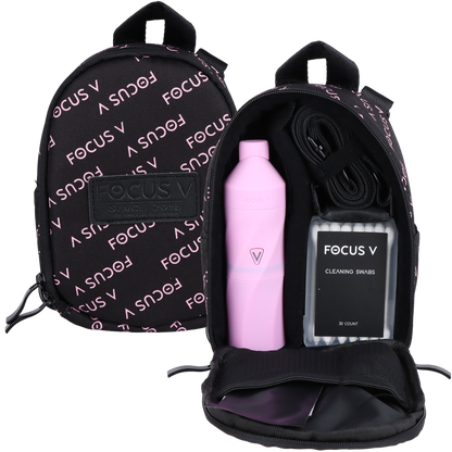 Focus V Aeris Vaporizer | Travel Backpack | Open Contents View