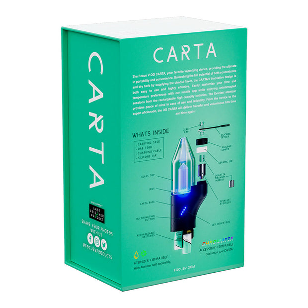 Focus V Carta Classic Electric Dab Rig | Packaging