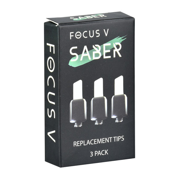 Focus V Saber Replacement Tip | 3 Piece | Packaging