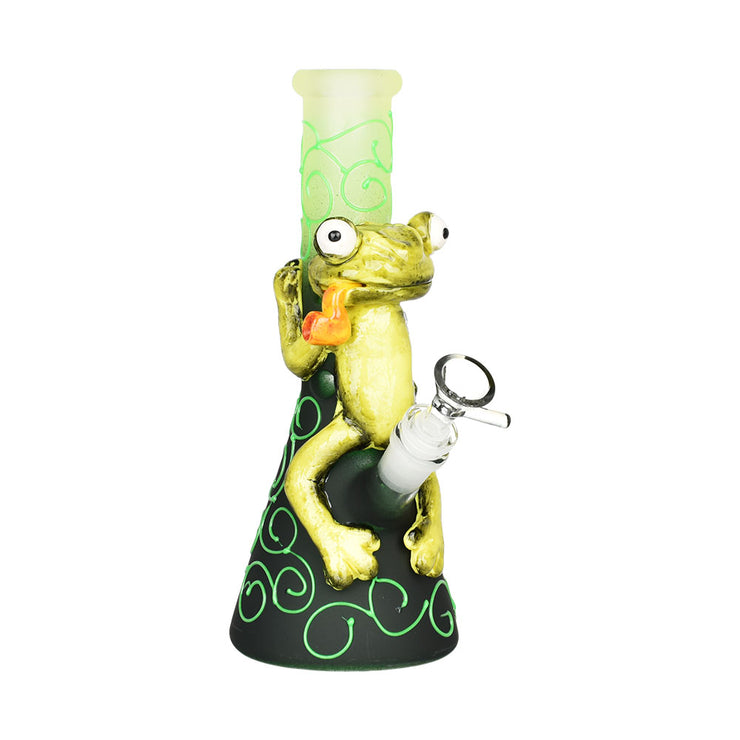 Frog King Beaker Bong | Green
