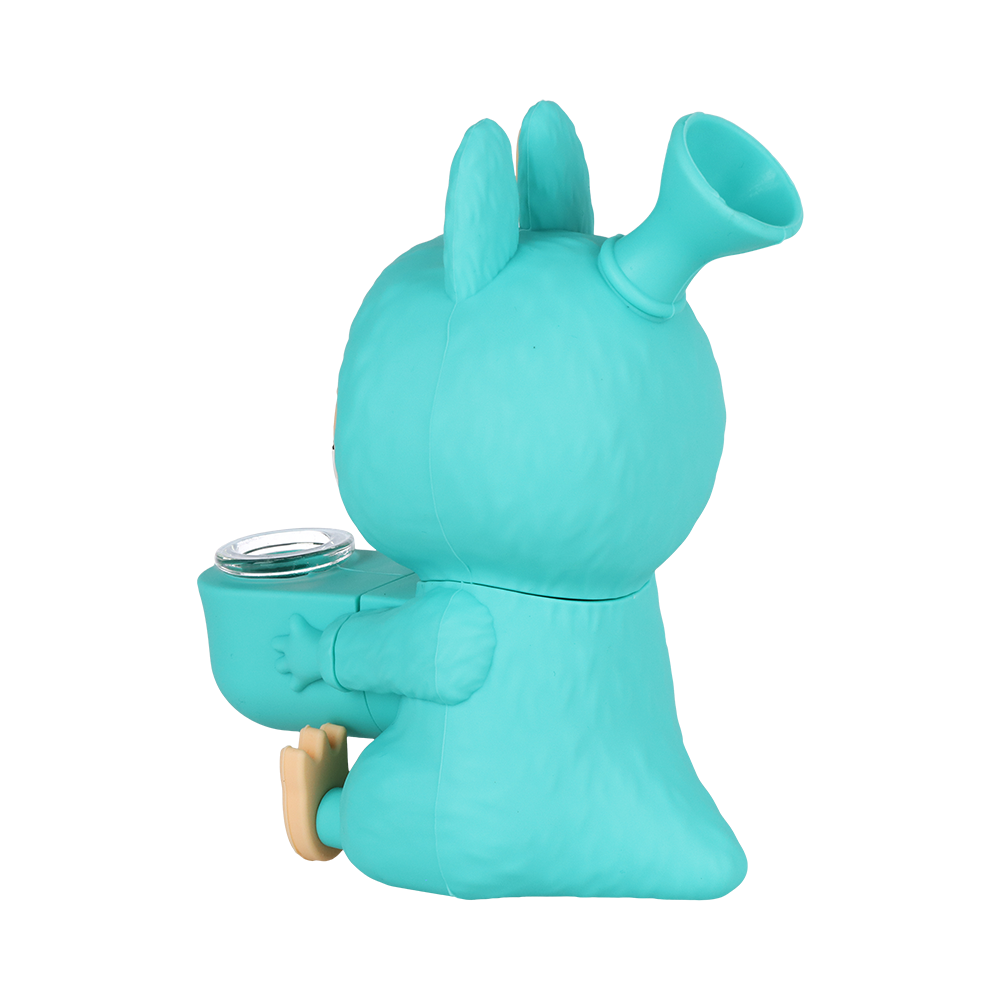 Lafufu Figurine Silicone Bong | Back View