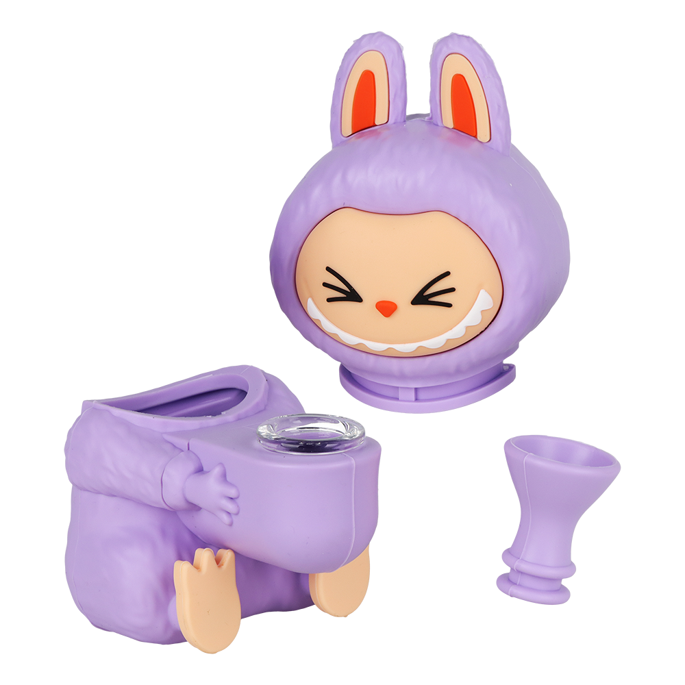 Lafufu Figurine Silicone Bong | Pieces