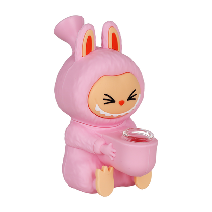 Lafufu Figurine Silicone Bong | Pink