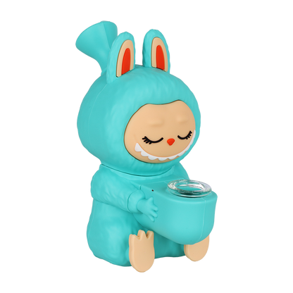 Lafufu Figurine Silicone Bong | Teal
