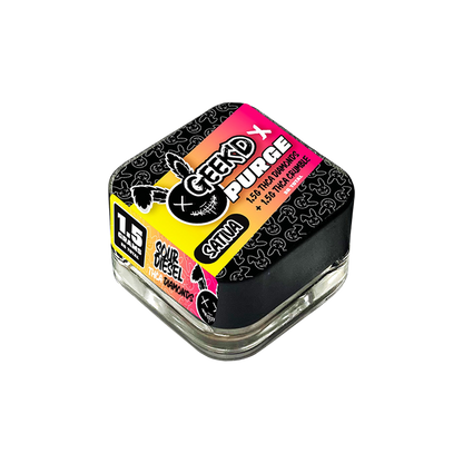 GEEK'D x PURGE THCA Diamonds & Crumble | Sour Diesel & Maui Wowie | 3 Gram Jar