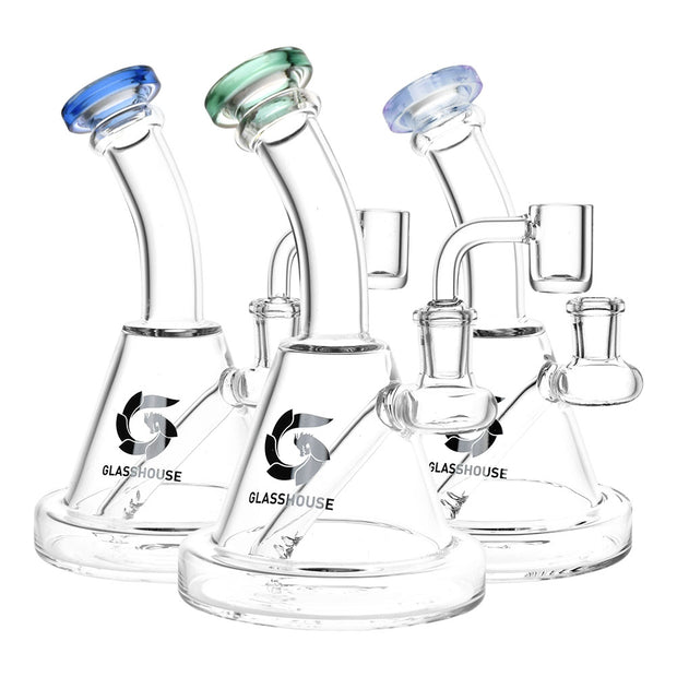 Glass House Bent Neck Dab Rig | Group
