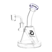 Glass House Bent Neck Dab Rig | Back View