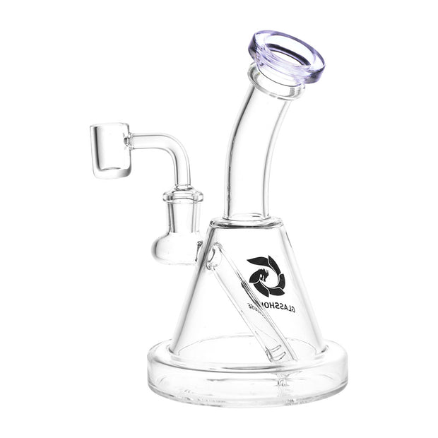 Glass House Bent Neck Dab Rig | Back View