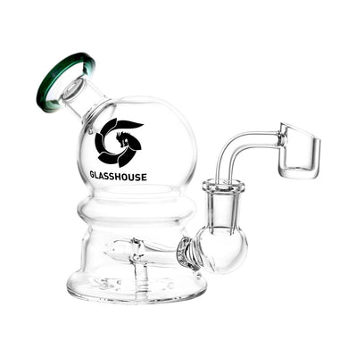 Glass House Bubble Dab Rig