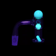 Glass House Mini Terp Vacuum Banger Set | Glow In The Dark