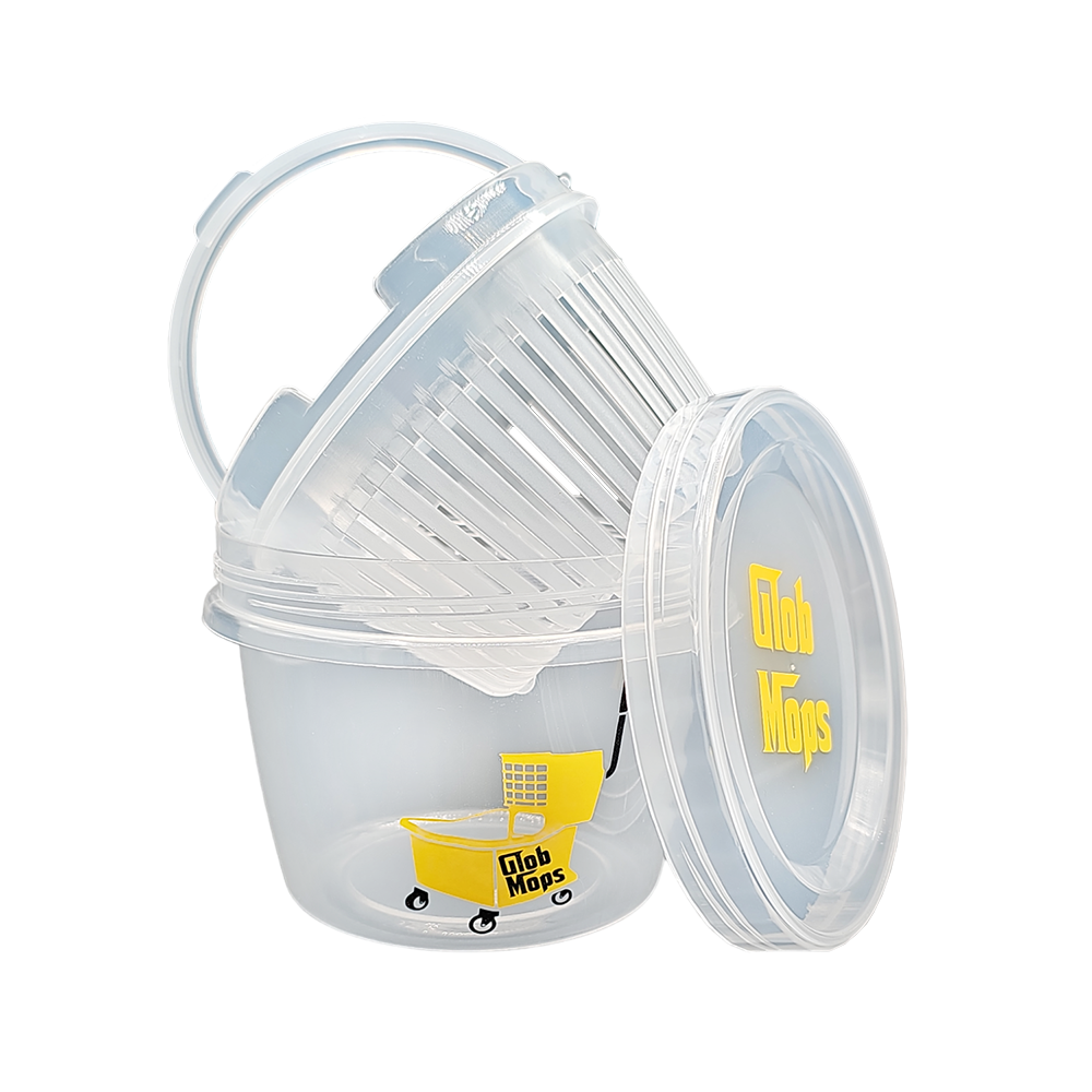Glob Mops Cleaning Container | Mop Bucket | Round
