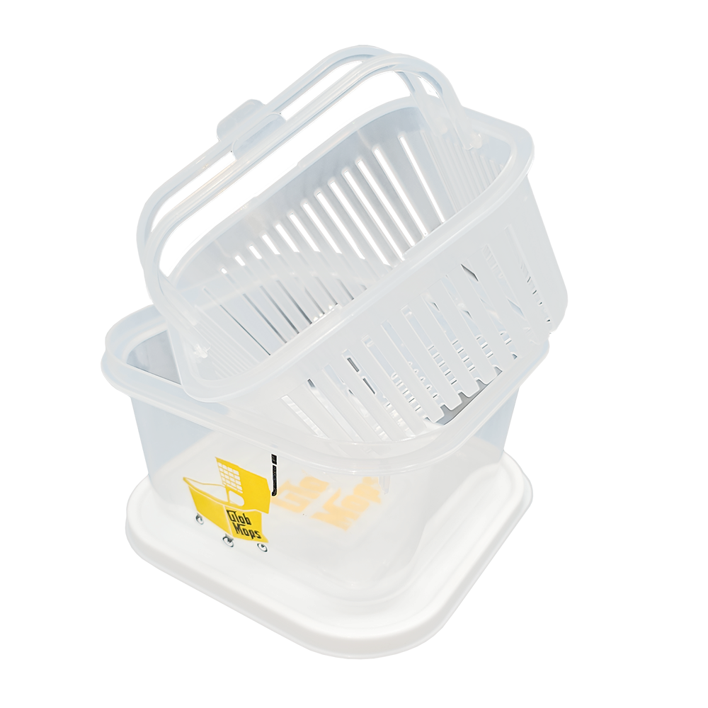 Glob Mops Cleaning Container | Mop Bucket | Square