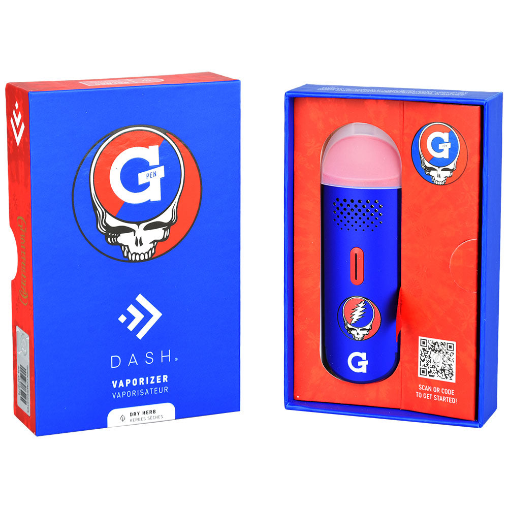 Grateful Dead x G Pen Dash Dry Herb Vaporizer | Packaging