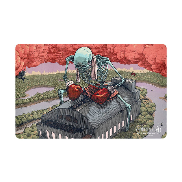 Skeleton Boxer DabPadz Dab Mat Grateful Dead x Pulsar Pulsar Vaporizers