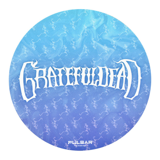 Grateful Dead x Pulsar DabPadz Dab Mat | Dancing Skellies | Round