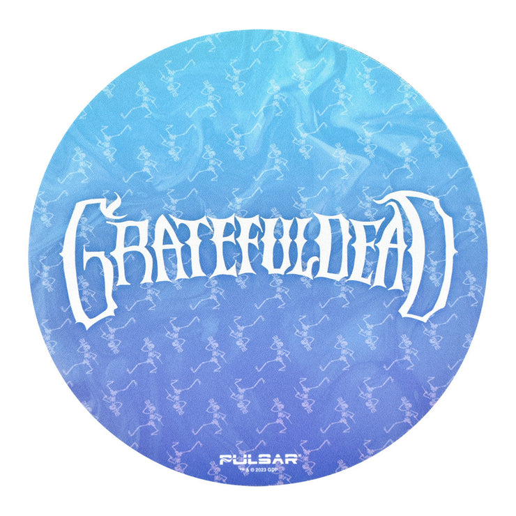 Grateful Dead x Pulsar DabPadz Dab Mat | Dancing Skellies | Round