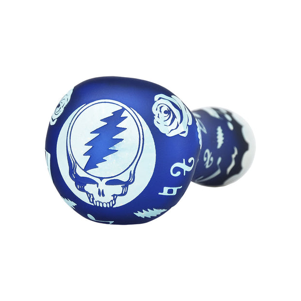 Grateful Dead x Pulsar Etched Spoon Pipe | Steal Your Face | Bowl Head View