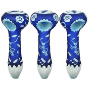 Grateful Dead x Pulsar Etched Spoon Pipe | Steal Your Face | All Sides View